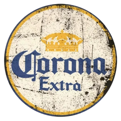 Vintage Beer Posters Round Metal Signs