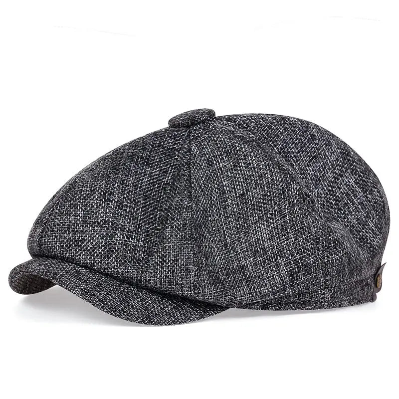 Men's Vintage Newsboy Hat Spring Summer