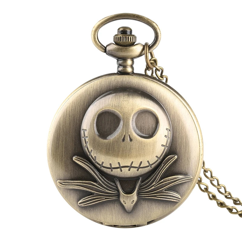 Vintage Japanese Anime Theme Quartz Pocket Watch