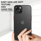 Vintage Shockproof Thin Matte Case For iPhone