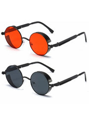 Vintage Steampunk Sunglasses Men Women