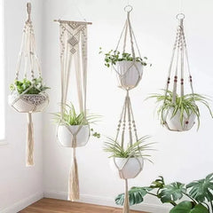 Handmade Macrame Plant Hanger Wall Decor