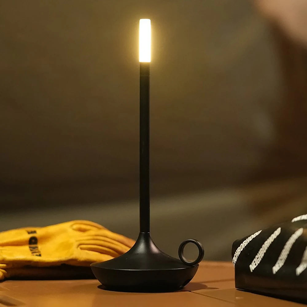 Vintage Rechargeable Wireless Touch LED Lamp