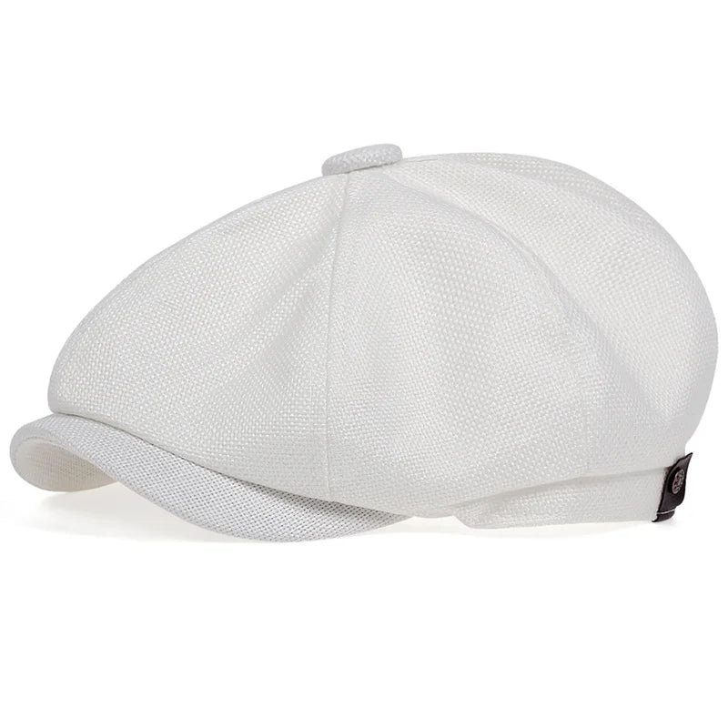 Men's Vintage Newsboy Hat Spring Summer