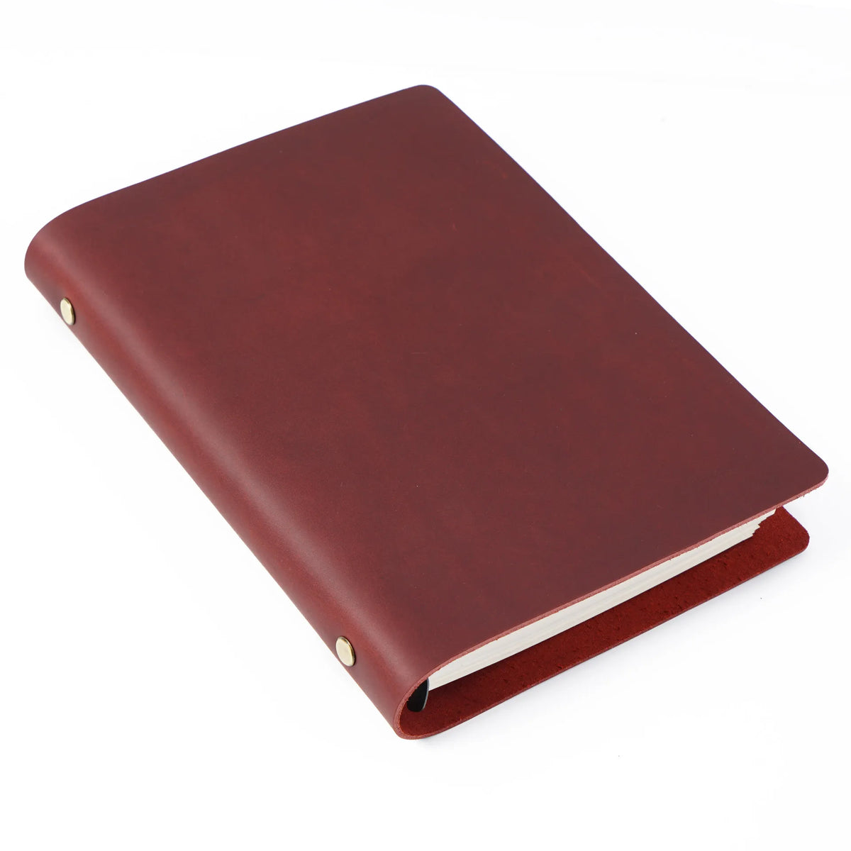 Vintage Classic Leather Rings Binder Notebook