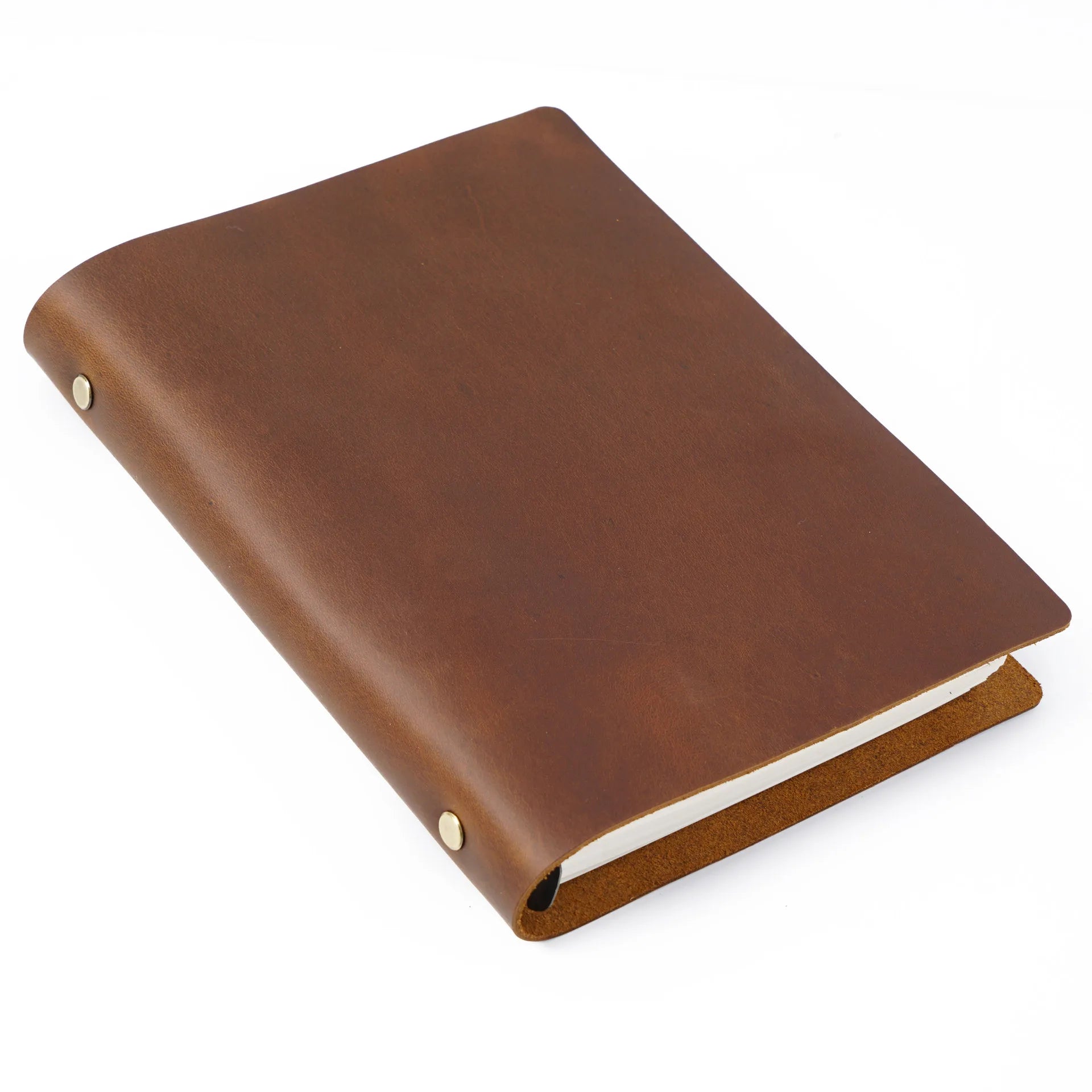 Vintage Classic Leather Rings Binder Notebook