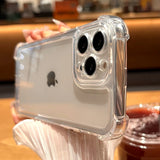 Vintage Luxury Shockproof Clear Case for iPhone