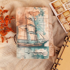 Vintage Waterproof Cowhide Journal Notebook