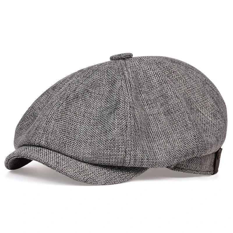 Men's Vintage Newsboy Hat Spring Summer