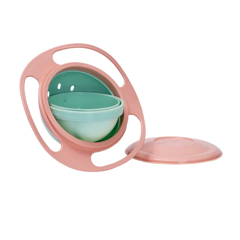 Spill-Proof Gyro Bowl Baby Feeding Dish