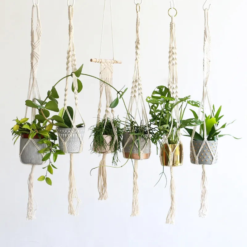 Handmade Macrame Plant Hanger Wall Decor