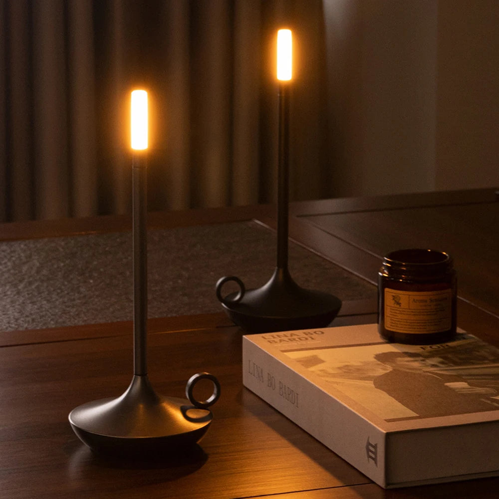 Vintage Rechargeable Wireless Touch LED Lamp