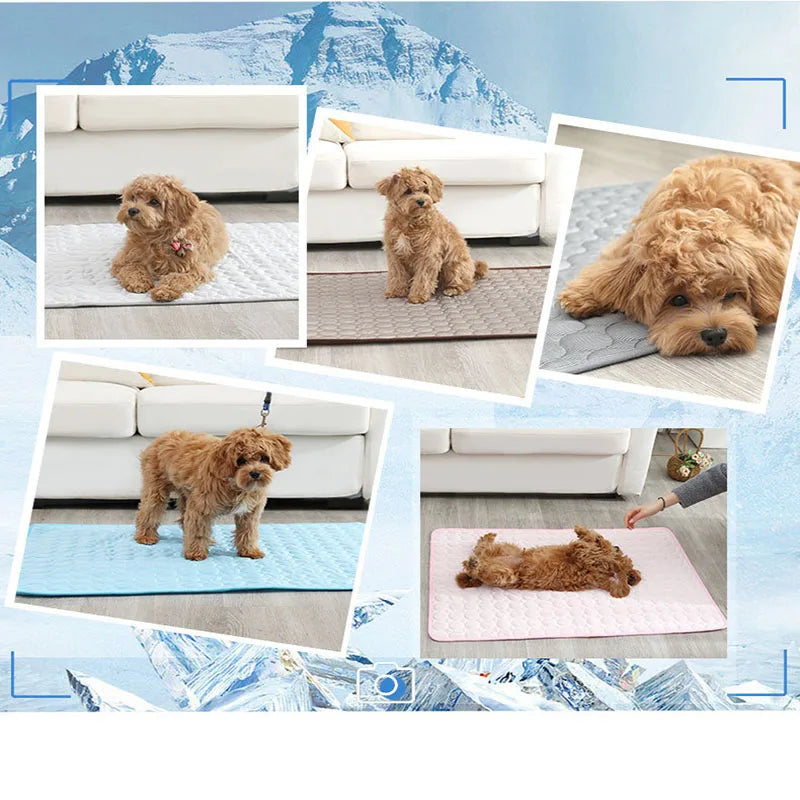 Pet Cooling Mat - Breathable Pet Pad