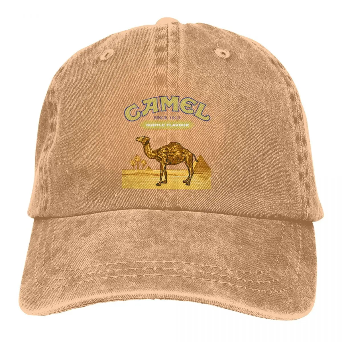 Vintage Dad Hat Women's Camel Cap