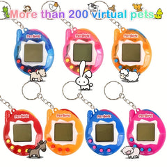 Transparent Tamagotchi 168-in-One Digital Pets