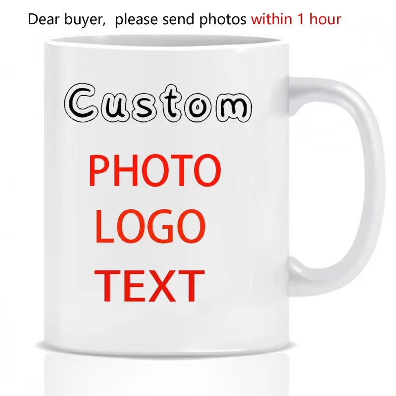 Vintage Personalized Your Photo Coffee Mugs