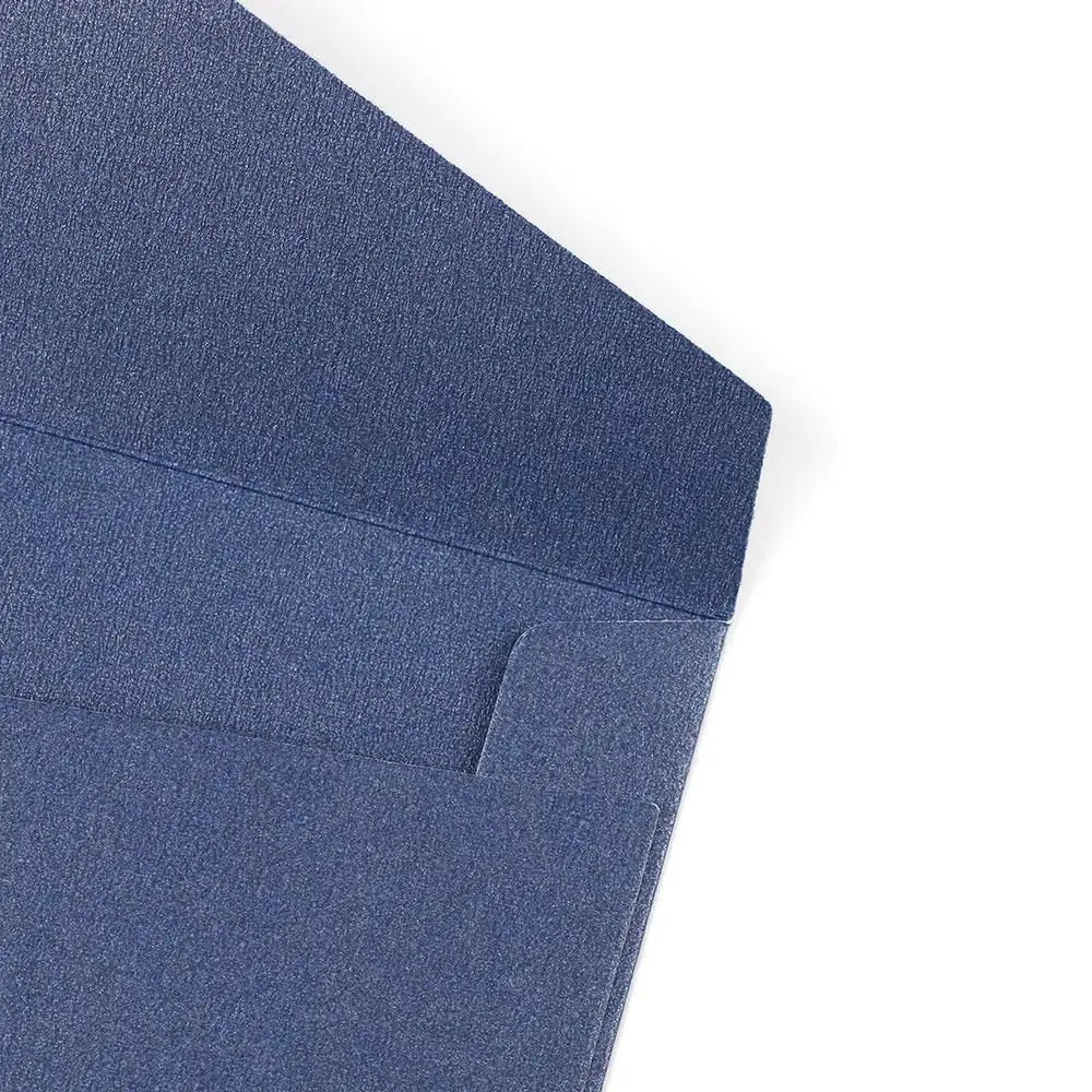 10 Pcs/set Envelope Pearlescent Paper Bow Thicken Ribbon Retro Creative Color Stationery Wedding Invited Gift High Quality