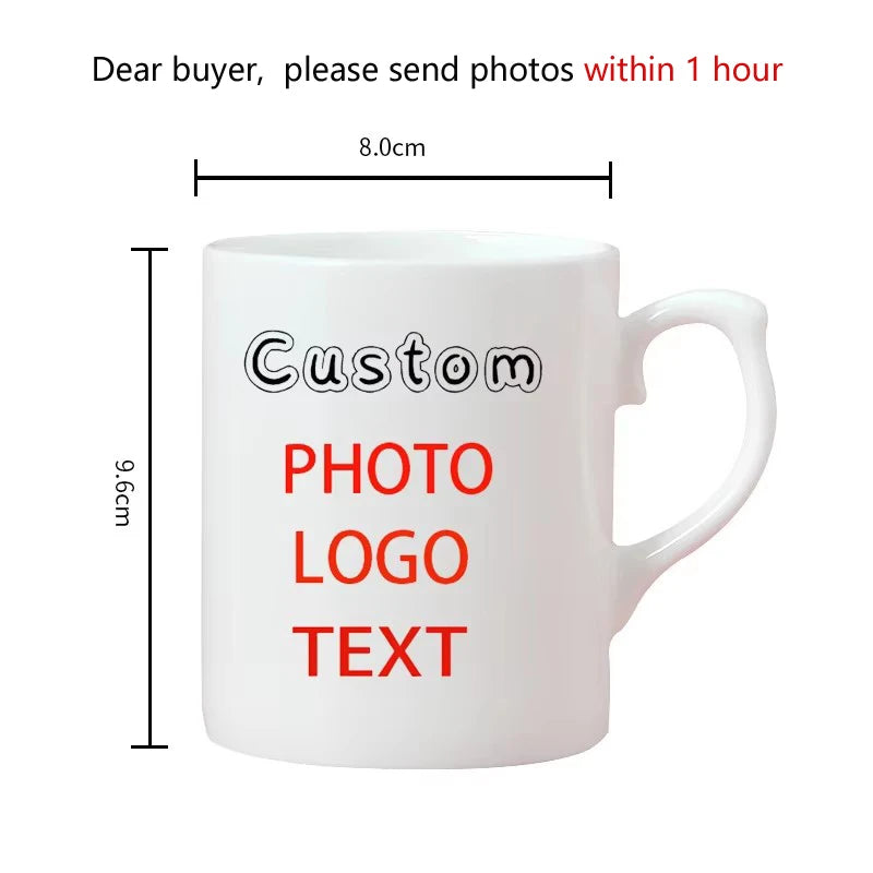 Vintage Personalized Your Photo Coffee Mugs