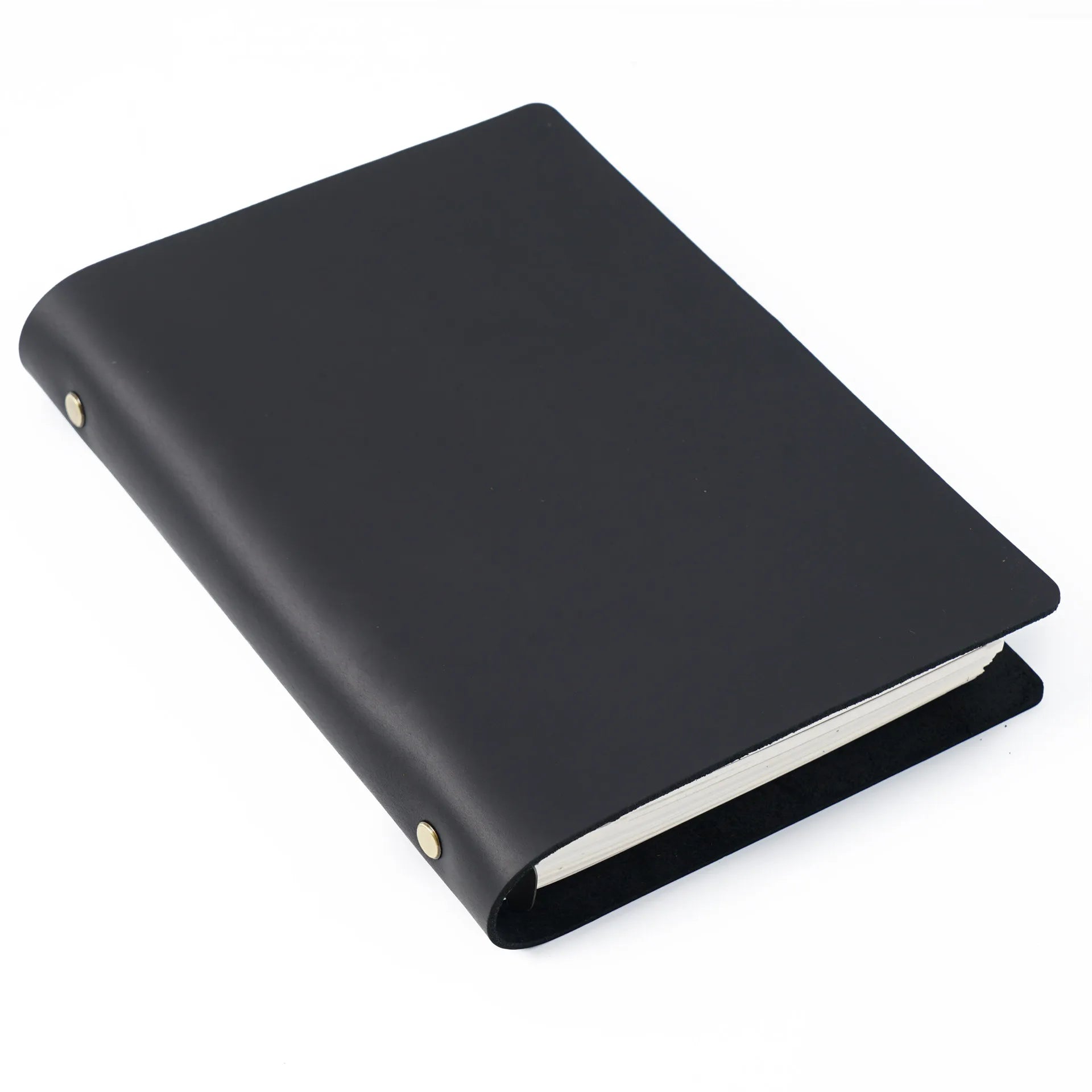 Vintage Classic Leather Rings Binder Notebook