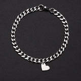 Vintage Couple Heart-Shaped Bracelets Set Gift