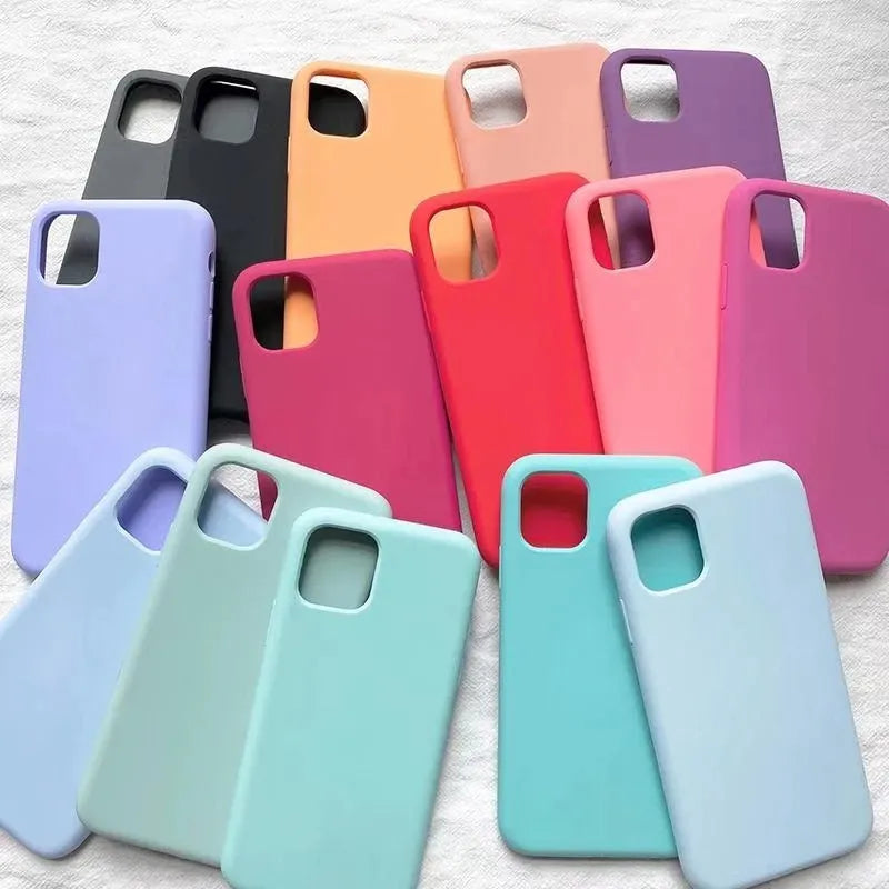 Vintage Premium Silicone Case for iPhone Cover