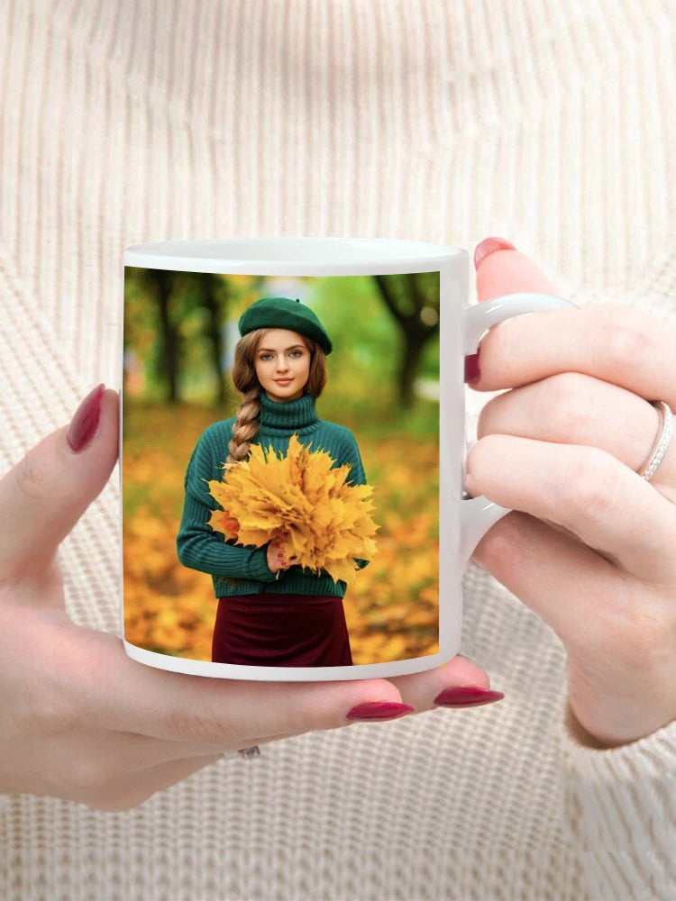 Vintage Personalized Your Photo Coffee Mugs