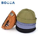 Vintage Bocca Brimless Docker Cap Adjustable