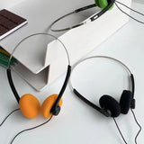 Vintage Retro Underwire Walkman Wired Headphones