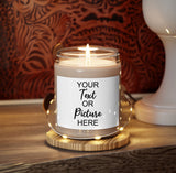 Personalized Vintage Scented Soy Candle