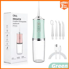 Oral Irrigator Portable Dental Water Flosser