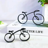 Minimalist Acrylic Bicycle Sculpture Wall Decor