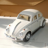 Vintage Beetle Diecast Pull Back Car