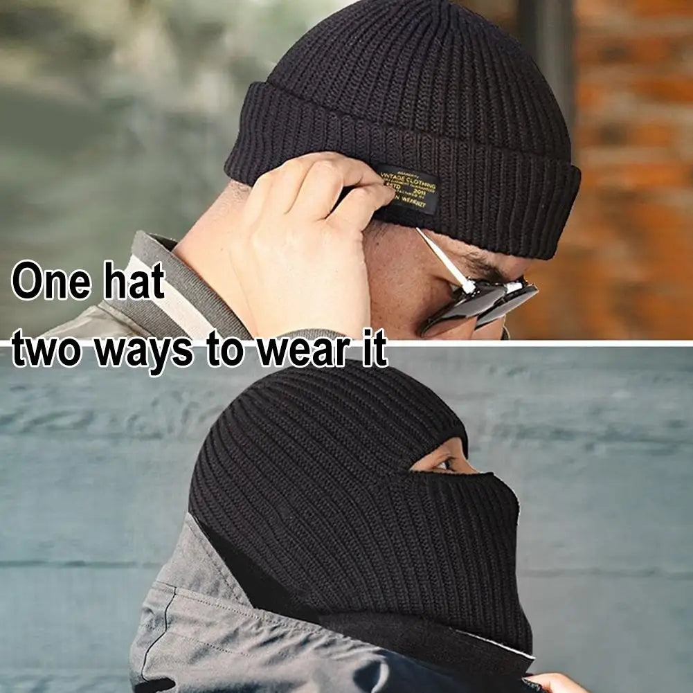 Men's Winter Balaclava Beanie Tactical Hat