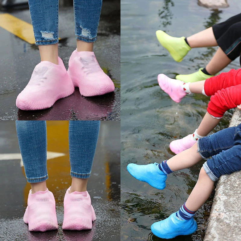 Reusable Waterproof Silicone Rain Shoe Covers