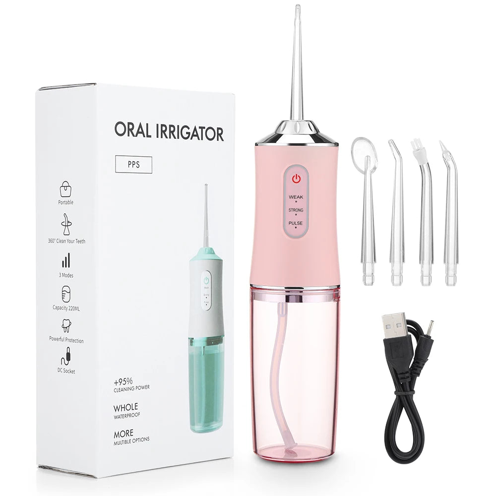 Oral Irrigator Portable Dental Water Flosser