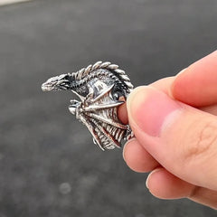 Dragon Rings Gothic Punk Adjustable Vintage Jewelry