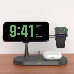 Magnetic 3-in-1 Wireless Charger Stand