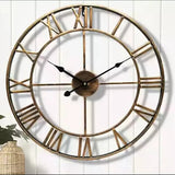 Vintage 3D Roman Numerals Wall Clock