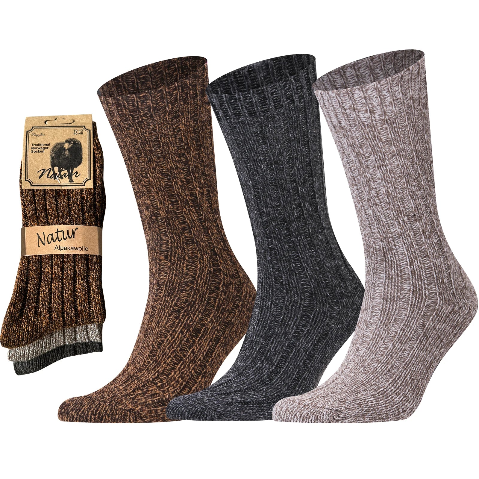 Vintage Thermal Winter Men Socks Gift