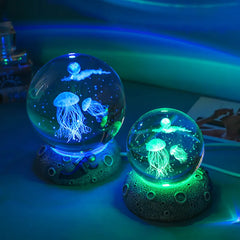 Colorful LED Crystal Ball Night Light