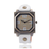 Retro Vintage Digital Quartz Square Men's Watch