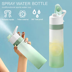 Girls' Spray Water Bottle, Large Capacity