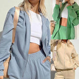 Stylish Vintage Women's Oversize Hoodie & Joggers