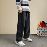 Straight Wide Leg Baggy Jeans, Streetwear Loose comfortable Pants