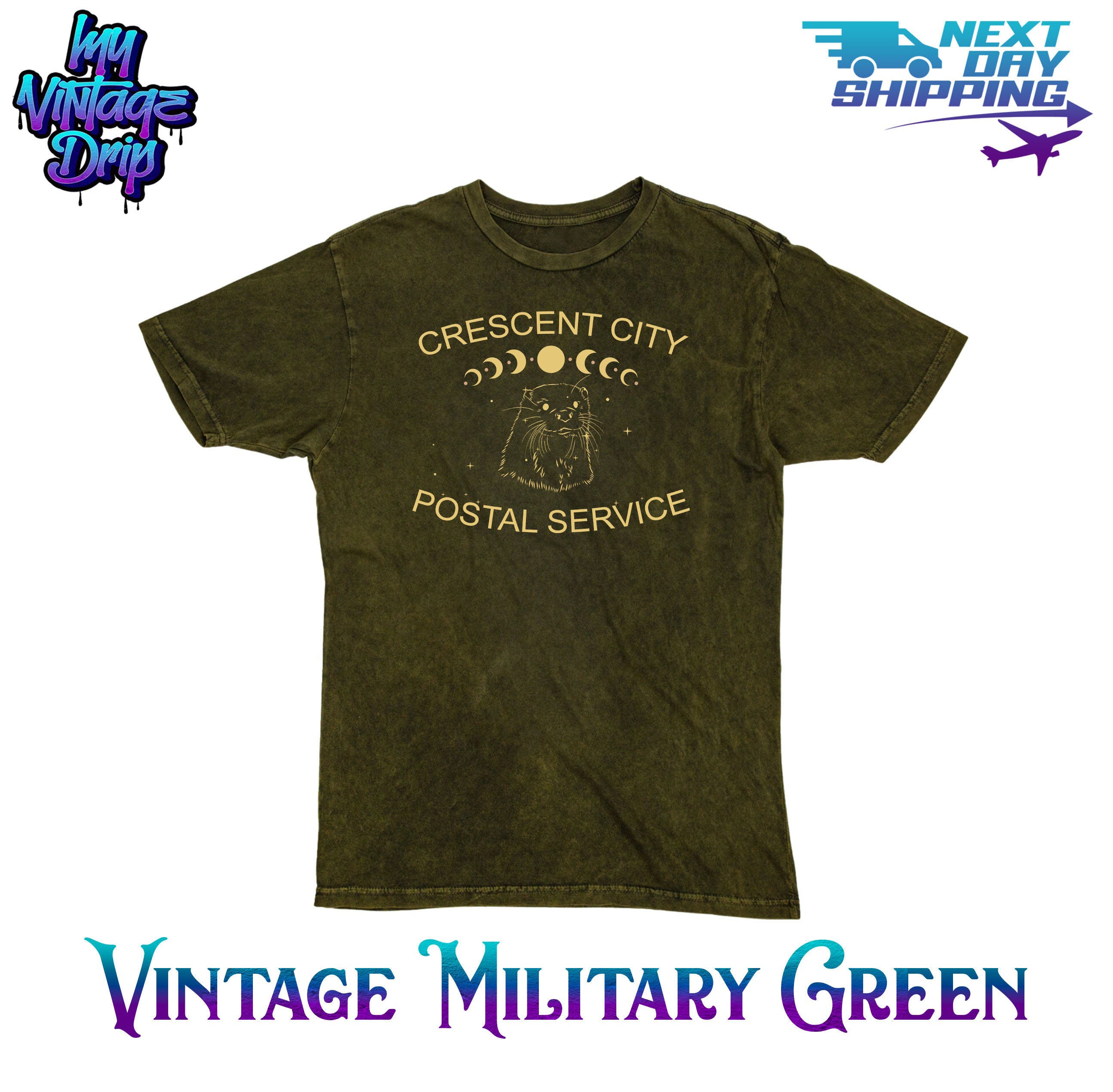 Crescent City Postal Service Otter Shirt Crescent City Merch Booktok Tee, Crescent City Otter Shirt